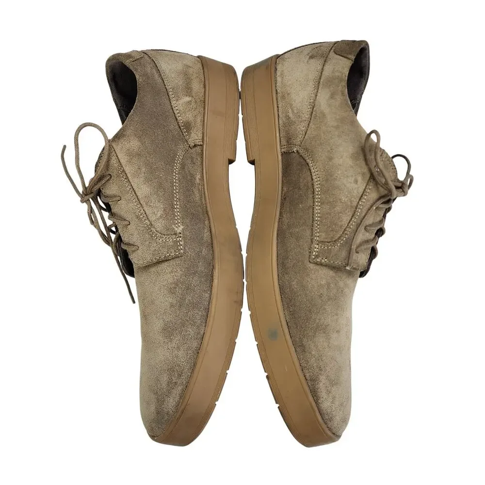 George Brown BILT Mens Sherman Derby Suede Lace Up Shoe Size 11‎ Brown Casual